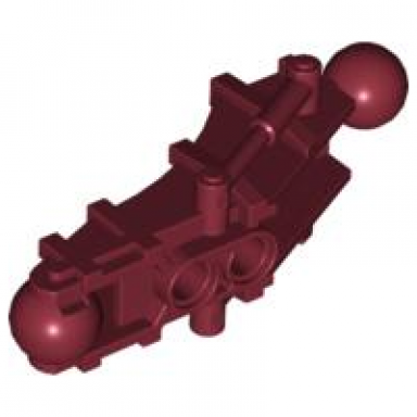 dark red bionicle toa hordika leg section