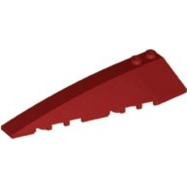 dark red wedge 10 x 3 left