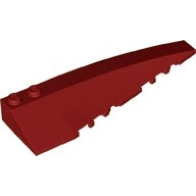 dark red wedge 10 x 3 right