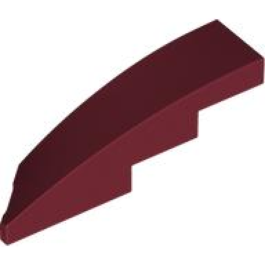 dark red wedge 4 x 1 right
