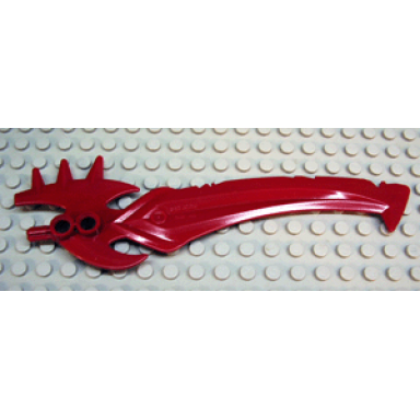 dark red large figure weapon sword lord vladek series 3 with axle