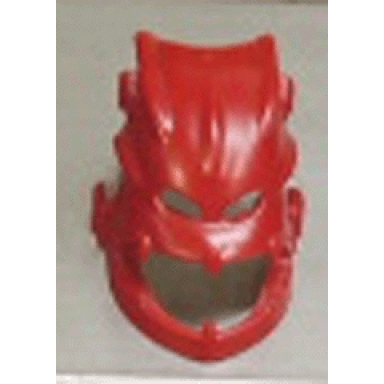 dark red bionicle mask from canister lid piraka hakann - set 8901