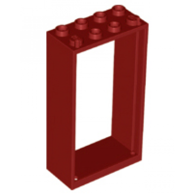 dark red door frame 2 x 4 x 6