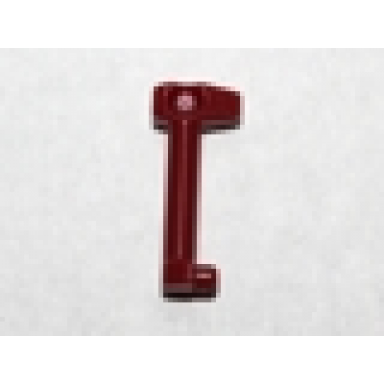 dark red minifigure helmet antenna rangefinder for helmet sw clone trooper with holes