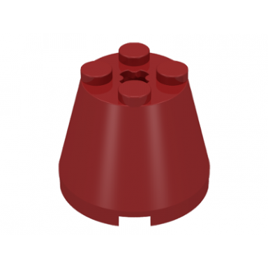 dark red cone 3 x 3 x 2