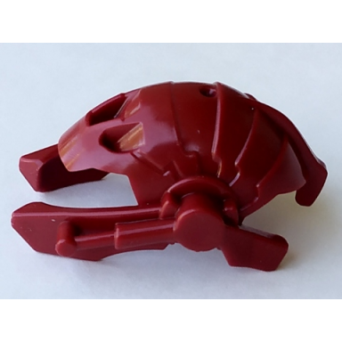 dark red bionicle mask cendox v1 kaxium v3 flip mask
