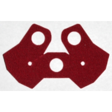 dark red minifigure armor pauldron cloth double