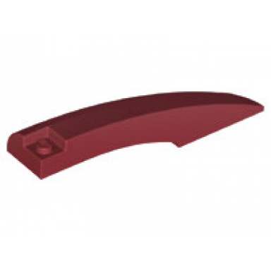 dark red wedge 10 x 2 x 2 left
