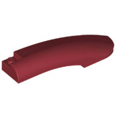 dark red wedge 10 x 2 x 2 right
