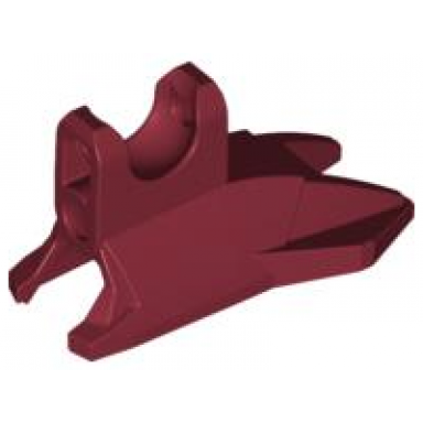 dark red large figure foot clawed with ball joint socket ben 10