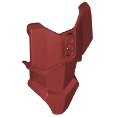 dark red large figure torso armor with 2 chest holes