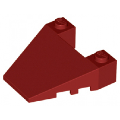 dark red wedge 4 x 4 taper with stud notches
