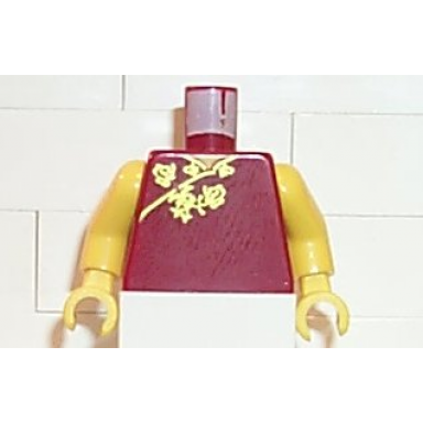 dark red torso spider-man oriental dress pattern mary jane yellow arms yellow hands