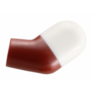 dark red arm left with molded white short sleeve pattern