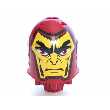 dark red large figure head with vladek pattern