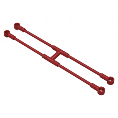dark red minifigure utensil stretcher holder flexible