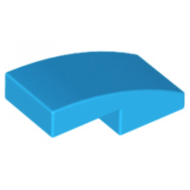 dark azure slope curved 2 x 1 x 2 3