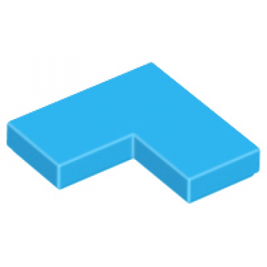 dark azure tile 2 x 2 corner