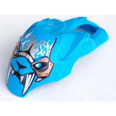 dark azure flywheel fairing large cat streamlined shape with sir fangar pattern