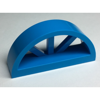 dark azure window 1 x 4 x 1 2 3 with spoked rounded top
