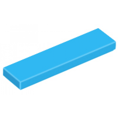 dark azure tile 1 x 4