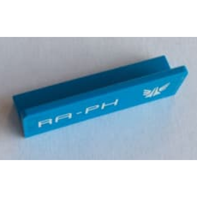dark azure panel 1 x 4 x 1 with galaxy squad logo and ra-ph pattern model right side sticker - set 70703
