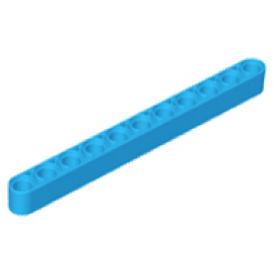 dark azure technic liftarm thick 1 x 11