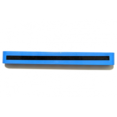 dark azure technic liftarm thick 1 x 9 with black stripe pattern sticker - set 42162