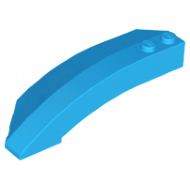 dark azure wedge 8 x 3 x 2 open right