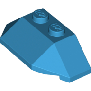 dark azure wedge 2 x 4 triple