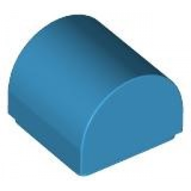 dark azure slope curved 1 x 1 x 2 3 double