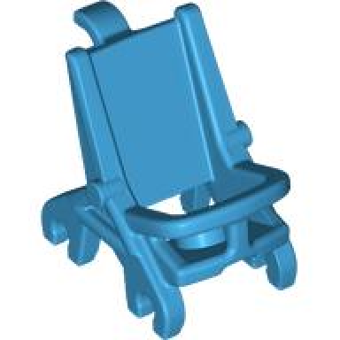 dark azure minifigure utensil stroller baby carriage seat