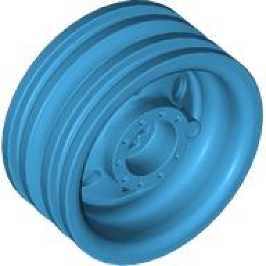 dark azure wheel 30mm d x 14mm