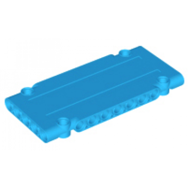 dark azure technic panel plate 5 x 11 x 1