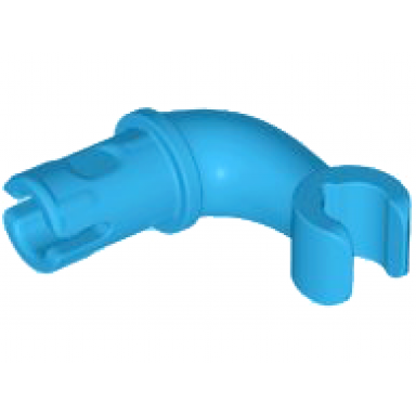 dark azure arm and hand long with pin - vertical grip
