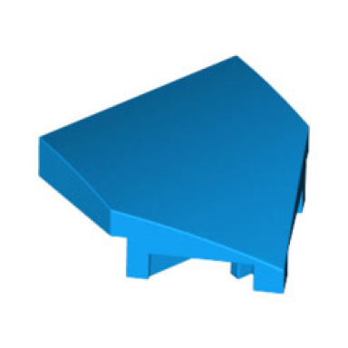 dark azure wedge 2 x 2 x 2 3 pointed