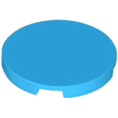 dark azure tile round 3 x 3