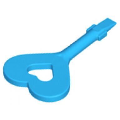 dark azure tile remover key with heart and screwdriver ends