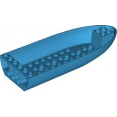 dark azure aircraft fuselage forward bottom curved 6 x 16 x 2