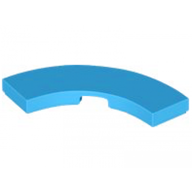 dark azure tile round corner 3 x 3 macaroni
