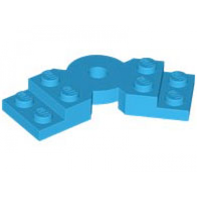 dark azure plate modified 2 x 6 x 2 3 bent