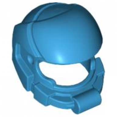 dark azure minifigure headgear helmet space