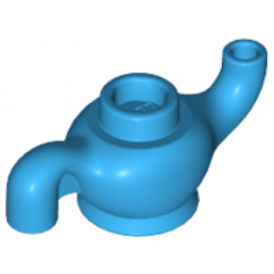 dark azure minifigure utensil genie lamp teapot