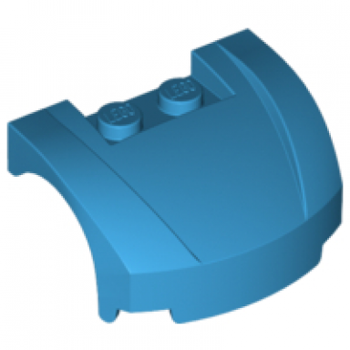 dark azure vehicle mudguard 3 x 4 x 1 2 3 curved front