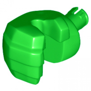 bright green hand giant right