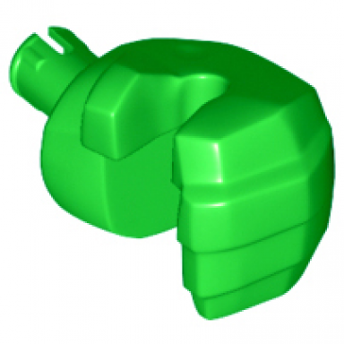 bright green hand giant left