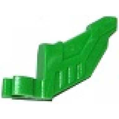 bright green minifigure wing with clip