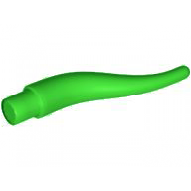 bright green cattle horn long