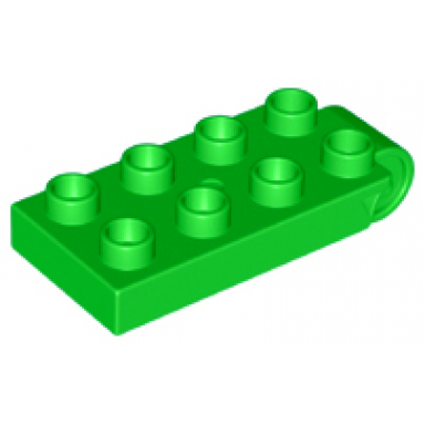 duplo plate 2 x 4 with hinge