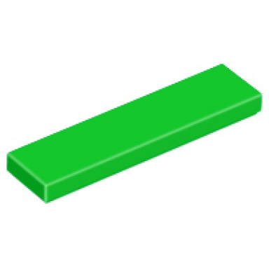 bright green tile 1 x 4